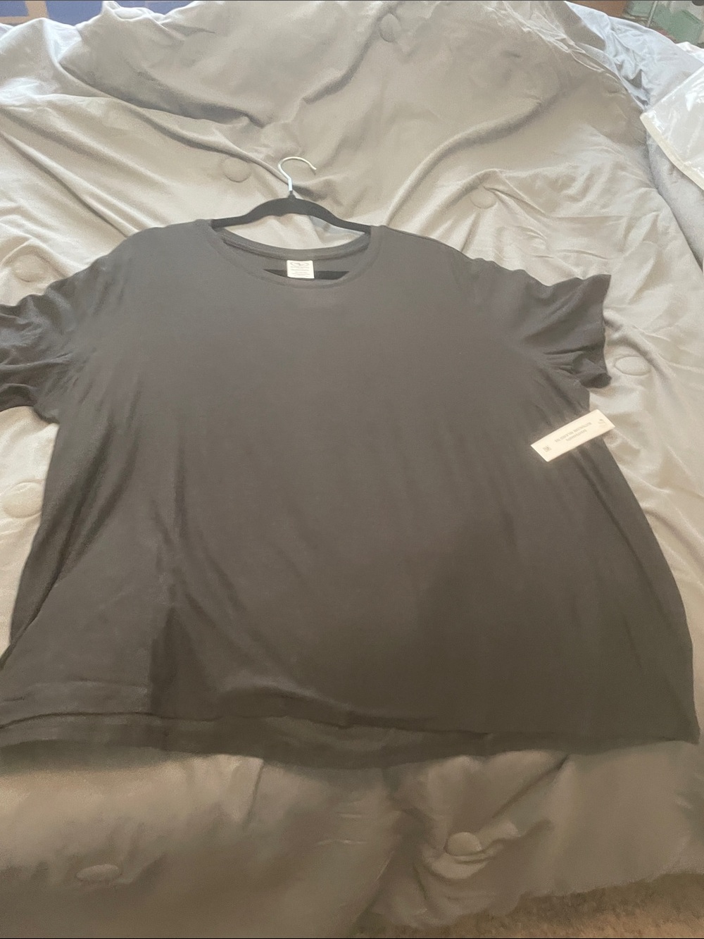 Athletic Works Black Women's Short Sleeve Jersey Top